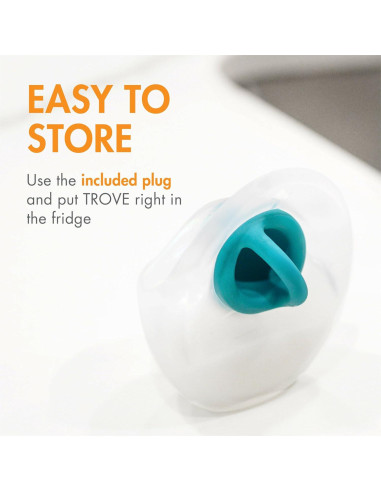 Bomba de Pecho Manual Boon Trove Silicona 100% - 1 Cuenta