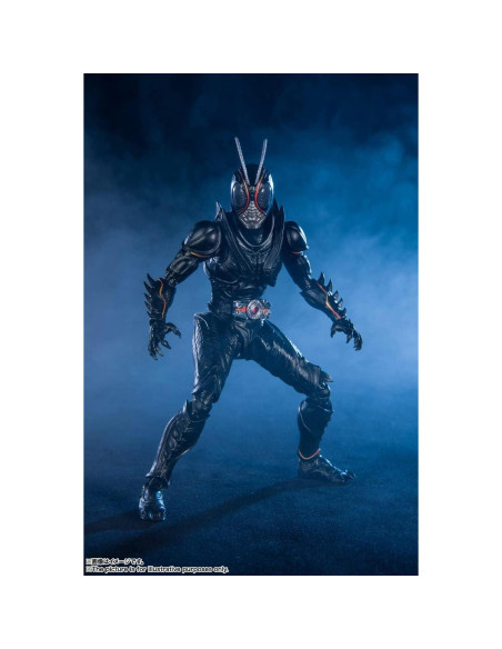 Figura de Acción Kamen Rider Black SUN BANDAI 15 cm con Pedestal