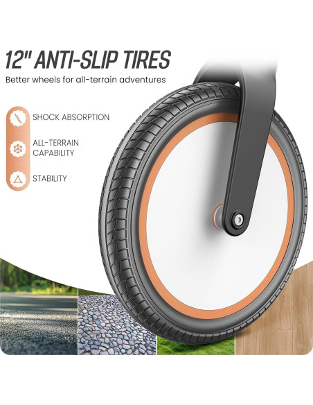 Bicicleta de Equilibrio SEREED B208 Plegable 12" Negro