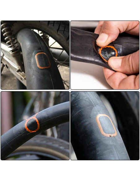 Kit de Reparación de Neumáticos KOAREL 24 Piezas para Bicicleta Kit de Reparación de Neumáticos KOAREL 24 Piezas para Bicicleta