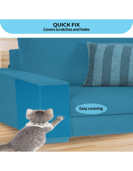 Cinta de Reparación de Cuero Aglzyoply 45x200 cm Azul Cielo