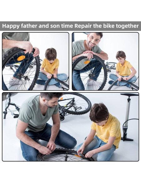 Kit de Reparación de Neumáticos KOAREL 24 Piezas para Bicicleta Kit de Reparación de Neumáticos KOAREL 24 Piezas para Bicicleta