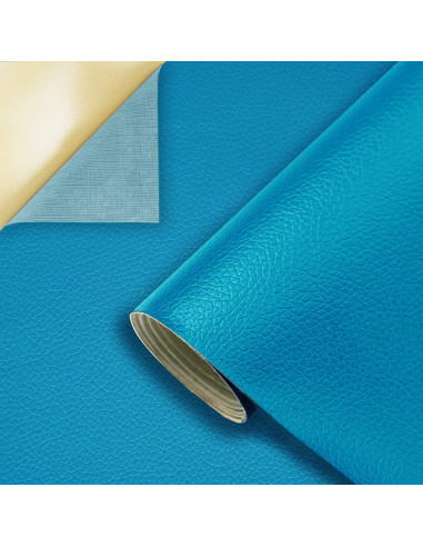 Cinta de Reparación de Cuero Aglzyoply 45x200 cm Azul Cielo