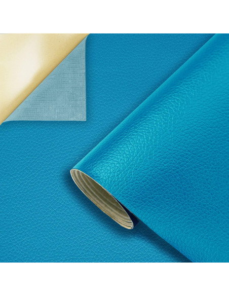 Cinta de Reparación de Cuero Aglzyoply 45x200 cm Azul Cielo