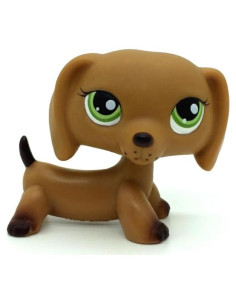 Mini Juguete para Mascotas CFCLLBR Perro Salchicha PVC 5.6 cm