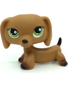 Mini Juguete para Mascotas CFCLLBR Perro Salchicha PVC 5.6 cm 2
