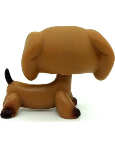 Mini Juguete para Mascotas CFCLLBR Perro Salchicha PVC 5.6 cm