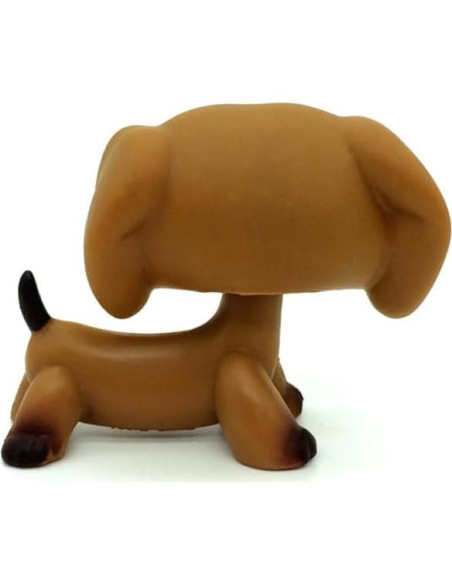 Mini Juguete para Mascotas CFCLLBR Perro Salchicha PVC 5.6 cm