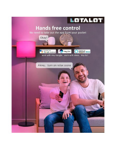 Lámpara de Pie LED Lotalot FL200-US RGB Control APP 33x33cm 2