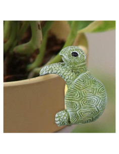 Colgador de Maceta Tortuga NQEUEPN 7x5.5x4.5cm Resina