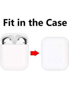 Puntas de Silicona Antideslizantes JNSA para AirPods 12 PCS 2