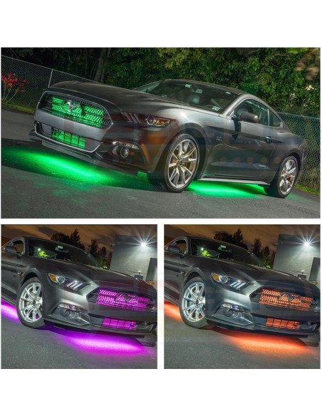 Kit de Iluminación LED Multicolor LEDGlow 4pc - 378 LEDs