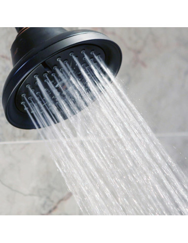 Cabezal de Ducha Aqua Elegante Bronce Aceitado 9.5 LPM Masaje