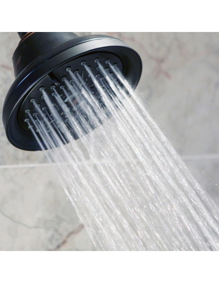 Cabezal de Ducha Aqua Elegante Bronce Aceitado 9.5 LPM Masaje