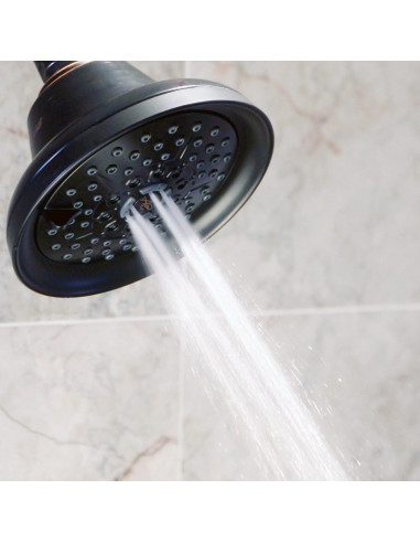 Cabezal de Ducha Aqua Elegante Bronce Aceitado 9.5 LPM Masaje