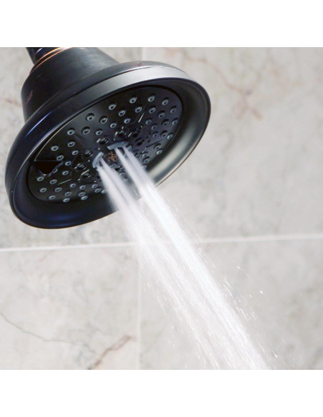 Cabezal de Ducha Aqua Elegante Bronce Aceitado 9.5 LPM Masaje