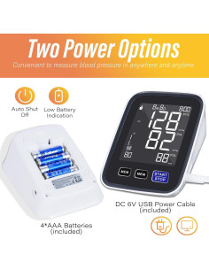 Monitor de Presión Arterial Automático Rgdood U80N Doble Usuario 2