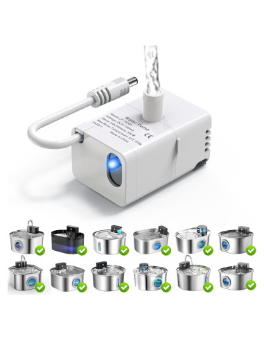 Bomba de Fuente de Agua para Gatos OYES JY-200 Ultra Silenciosa