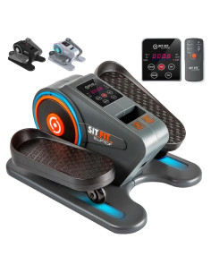 Ejercitador de Pedales SITFIT Elíptico Negro/Naranja - 7.26 kg