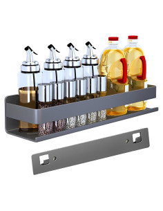 Estante Flotante de Acero Inoxidable YUSHIYAN 40cm Desmontable