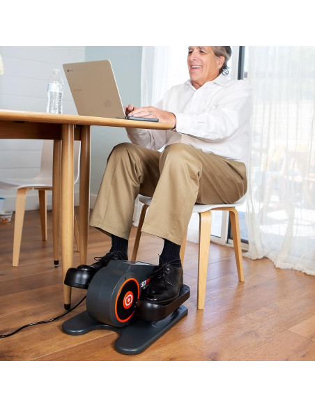 Ejercitador de Pedales SITFIT Elíptico Negro/Naranja - 7.26 kg