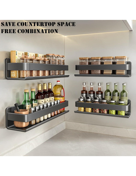 Estante Flotante de Acero Inoxidable YUSHIYAN 40cm Desmontable