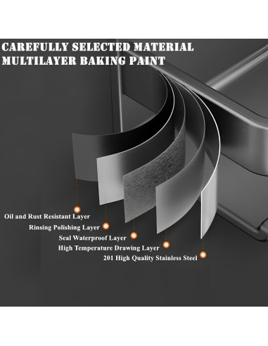Estante Flotante de Acero Inoxidable YUSHIYAN 40cm Desmontable