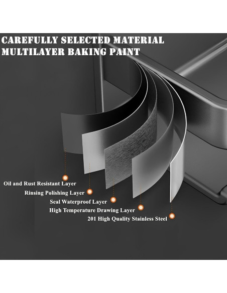 Estante Flotante de Acero Inoxidable YUSHIYAN 40cm Desmontable