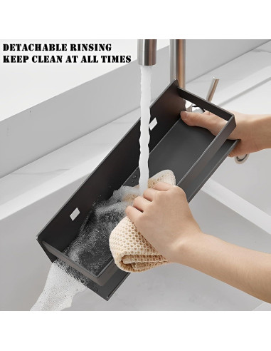 Estante Flotante de Acero Inoxidable YUSHIYAN 40cm Desmontable