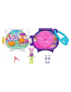Conjunto de Juego Compacto Polly Pocket Mini Panda 16.5x10.5cm