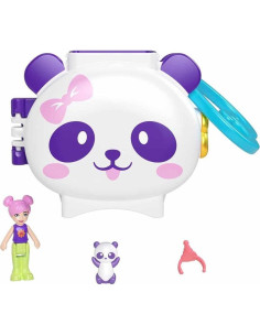 Conjunto de Juego Compacto Polly Pocket Mini Panda 16.5x10.5cm 2