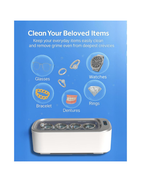 Limpiador Ultrasónico Portátil Ellington 46KHz 0.5kg