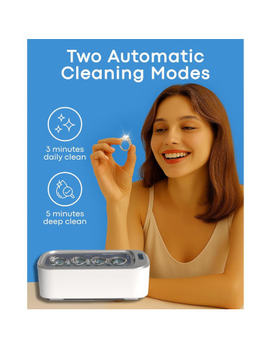 Limpiador Ultrasónico Portátil Ellington 46KHz 0.5kg