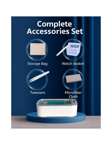 Limpiador Ultrasónico Portátil Ellington 46KHz 0.5kg