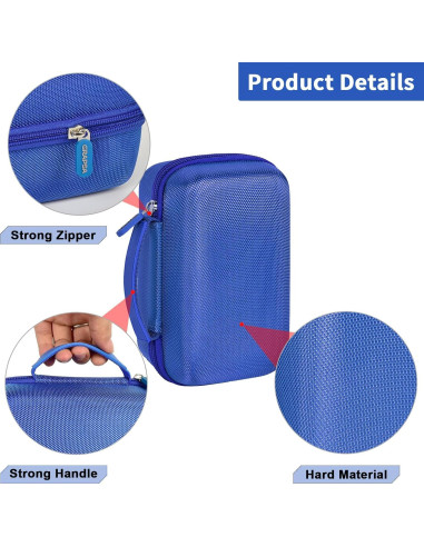 Funda de Almacenamiento Anker Prime 27650mAh Azul - Cargador Portátil