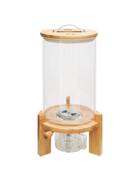 Contenedor de Cereal 7.5L GSHIOIO con Tapa Sellada y Dispensador