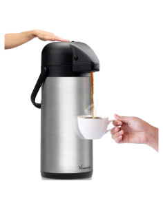 Jarra Térmica Vondior 3L Acero Inoxidable con Bomba