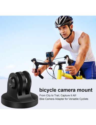 Adaptador de Montaje de Trípode Aluminio Mechrig 2 Pcs 1/4"