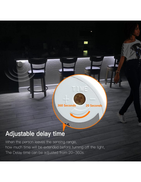 Tira LED Neón 3M CHNMALITAI Sensor Movimiento 6500K USB