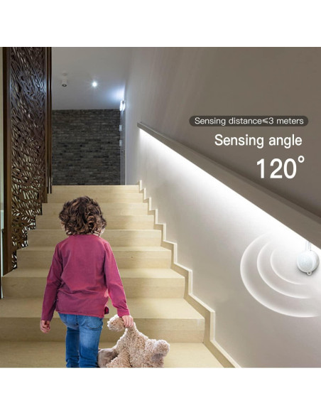 Tira LED Neón 3M CHNMALITAI Sensor Movimiento 6500K USB