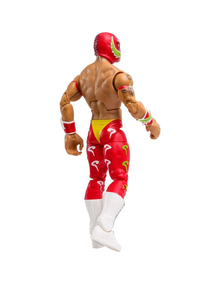 Figura de Acción Mattel WWE Elite Rey Mysterio 15 cm Detalles Realistas