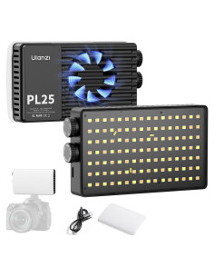 Luz de Video LED ULANZI PL25 Bi-Color 25W 3200Lux 2000mAh