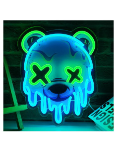 Luz de Neón Oso de Hielo LED BTX-LF - Decoración Pared USB