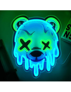 Luz de Neón Oso de Hielo LED BTX-LF - Decoración Pared USB 2