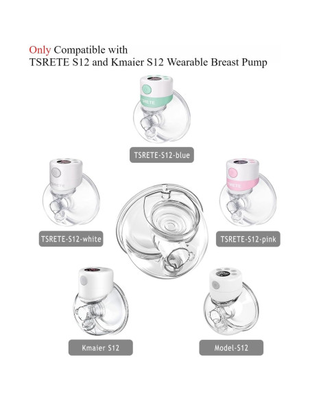 Accesorios para Extractor de Leche Gowing S12 24mm - 7 Piezas