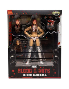 Figuras de Acción AEW Britt Baker y Thunder Rosa - Exclusivas 2