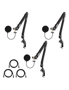 Brazo de Estudio Rode PSA1+ con Filtros Pop y Cables XLR