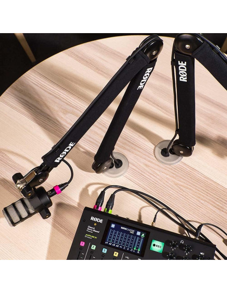Brazo de Estudio Rode PSA1+ con Filtros Pop y Cables XLR