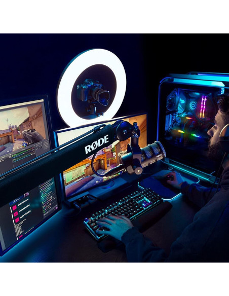 Brazo de Estudio Rode PSA1+ con Filtros Pop y Cables XLR