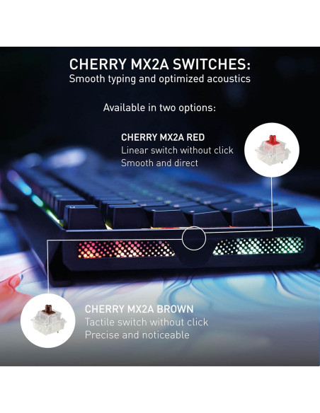 Teclado Mecánico CHERRY XTRFY MX 3.1 RGB Interruptores MX2A